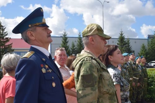 В Нурлате бойцы ВДВ отметили свой праздник