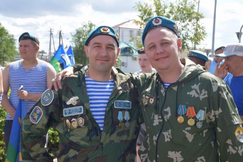 В Нурлате бойцы ВДВ отметили свой праздник