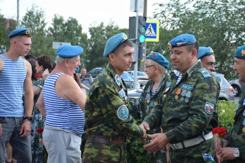 В Нурлате бойцы ВДВ отметили свой праздник