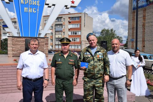 В Нурлате бойцы ВДВ отметили свой праздник