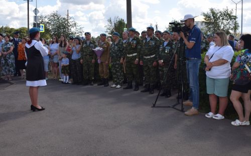 В Нурлате бойцы ВДВ отметили свой праздник