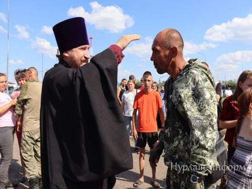 Еще 7 нурлатцев-контрактников отправились в зону СВО