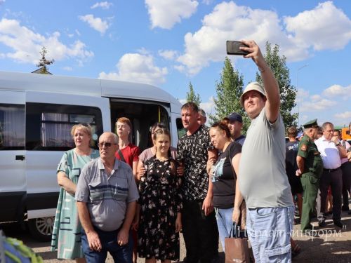 Еще 7 нурлатцев-контрактников отправились в зону СВО