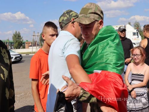 Еще 7 нурлатцев-контрактников отправились в зону СВО