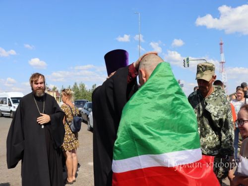 Еще 7 нурлатцев-контрактников отправились в зону СВО