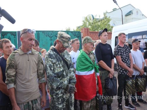 Еще 7 нурлатцев-контрактников отправились в зону СВО