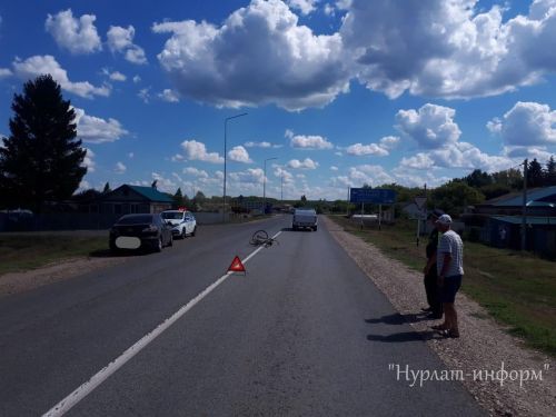В Нурлате в результате ДТП погиб велосипедист