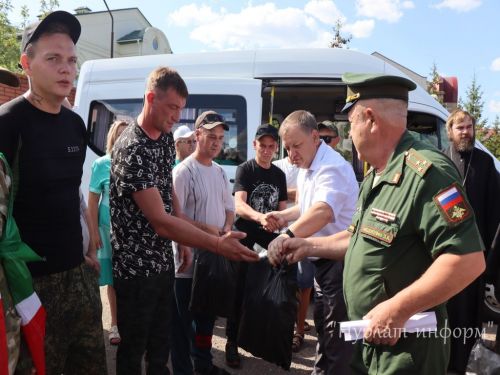 Еще 7 нурлатцев-контрактников отправились в зону СВО