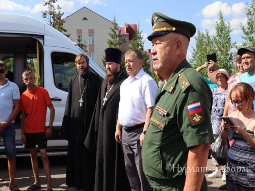 Еще 7 нурлатцев-контрактников отправились в зону СВО