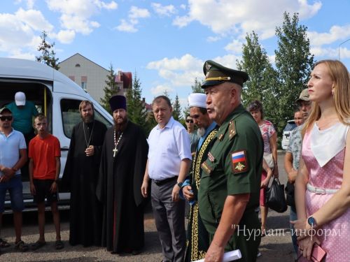 Еще 7 нурлатцев-контрактников отправились в зону СВО