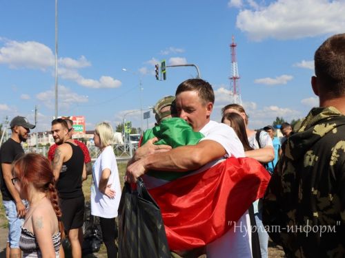 Еще 7 нурлатцев-контрактников отправились в зону СВО