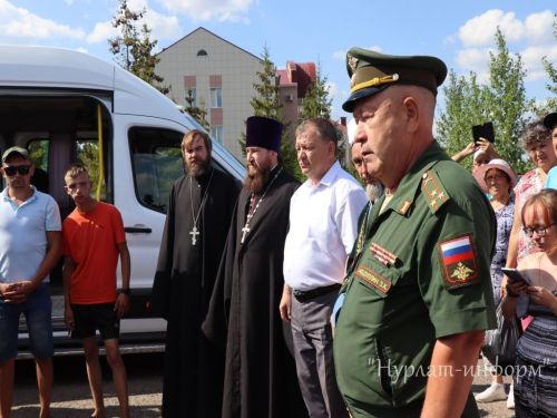 Еще 7 нурлатцев-контрактников отправились в зону СВО