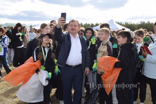 Школьные команды из семи районов Закамской зоны приняли участие в «Чистых играх» в Нурлате