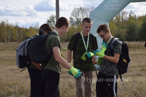Школьные команды из семи районов Закамской зоны приняли участие в «Чистых играх» в Нурлате