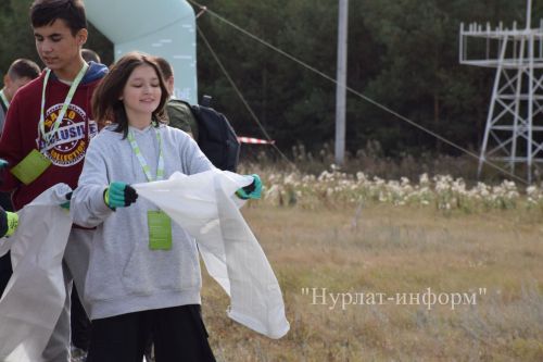 Школьные команды из семи районов Закамской зоны приняли участие в «Чистых играх» в Нурлате