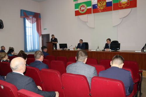 На заседании АТК в Нурлате обсудили вопросы по обеспечению безопасности в период выборов Президента России