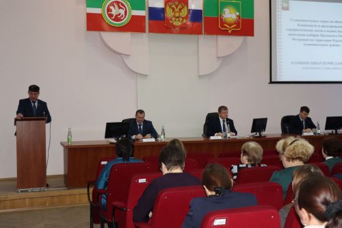 На заседании АТК в Нурлате обсудили вопросы по обеспечению безопасности в период выборов Президента России