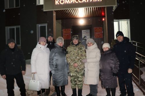 В Нурлате на контрактную службу проводили еще одну группу нурлатцев