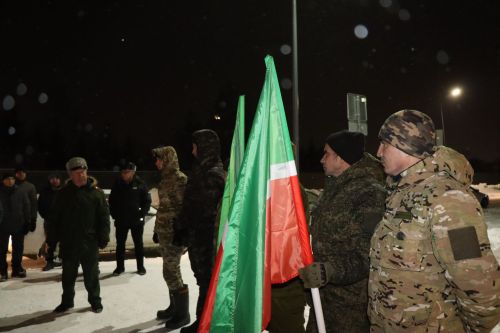 В Нурлате на контрактную службу проводили еще одну группу нурлатцев