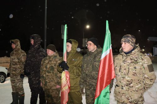 В Нурлате на контрактную службу проводили еще одну группу нурлатцев