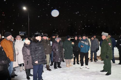 В Нурлате на контрактную службу проводили еще одну группу нурлатцев