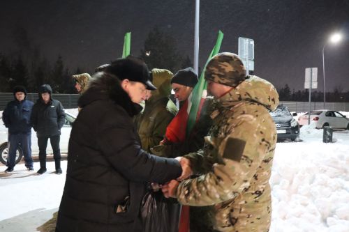 В Нурлате на контрактную службу проводили еще одну группу нурлатцев