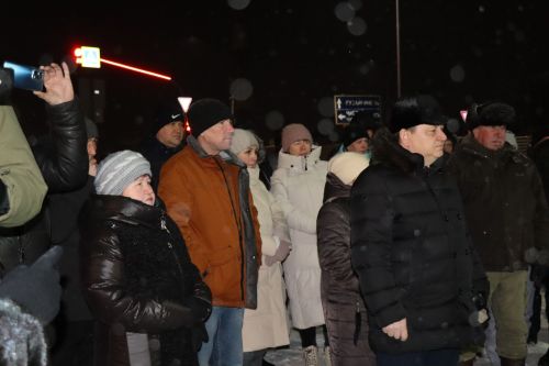 В Нурлате на контрактную службу проводили еще одну группу нурлатцев