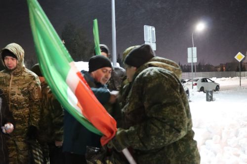 В Нурлате на контрактную службу проводили еще одну группу нурлатцев