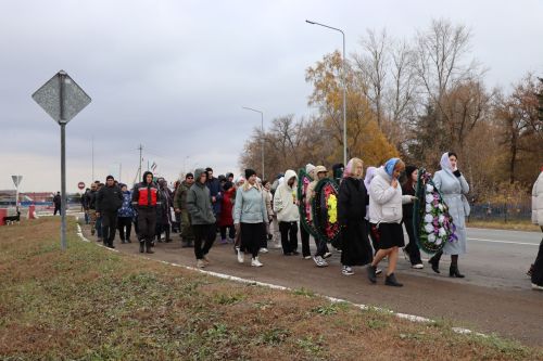 В селе Мамыково простились с героем специальной военной операции Морозовым Олегом Владимировичем