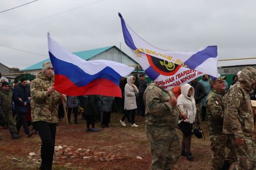 В селе Мамыково простились с героем специальной военной операции Морозовым Олегом Владимировичем