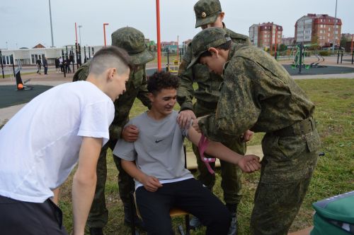 Нурлатские студенты стали победителями зонального этапа соревнований по военно-прикладному многоборью