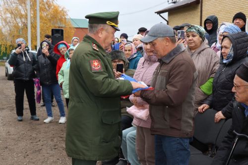 В Нижнем Нурлате простились с бойцом СВО