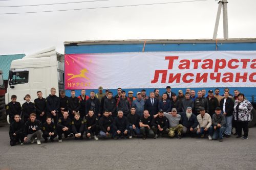 Глава района Дамир Ишкинеев вместе с «Боевым братством» отвез в зону СВО гуманитарный груз