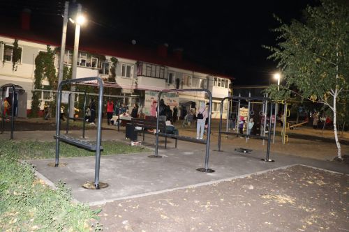 В Нурлате открытие нового двора прошло с участием главы Нурлатского района