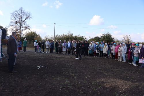 В деревне Бикулово после капитального ремонта торжественно открыли гидротехническое сооружение
