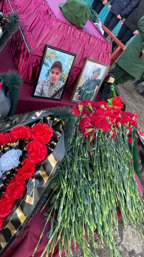 В селе Салдакаево простились с бойцом СВО