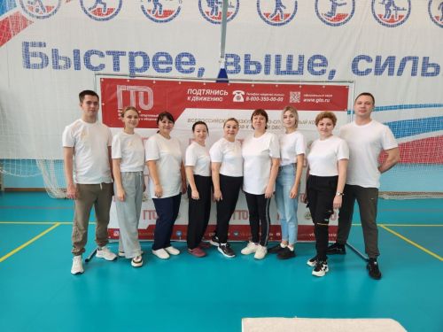 Команда «Отдела культуры» заняла 3 место в фестивале ВФСК ГТО среди трудовых коллективов Нурлатского района