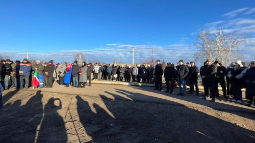 В селе Салдакаево простились с бойцом СВО