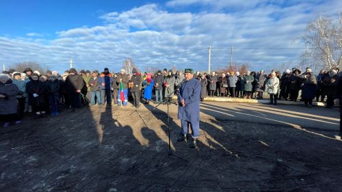 В селе Салдакаево простились с бойцом СВО