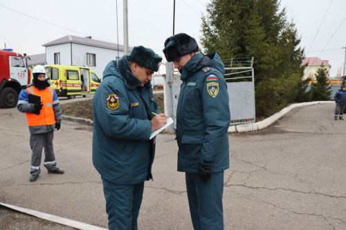 В Нурлате прошли командно-штабные учения (+фоторепортаж)
