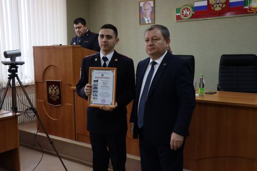 В Нурлате поздравили сотрудников органов внутренних дел с профессиональным праздником