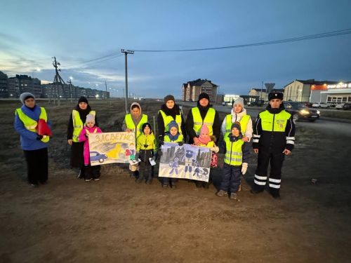 В детском саду «Буратино» г.Нурлат прошла акция «Стань заметнее»