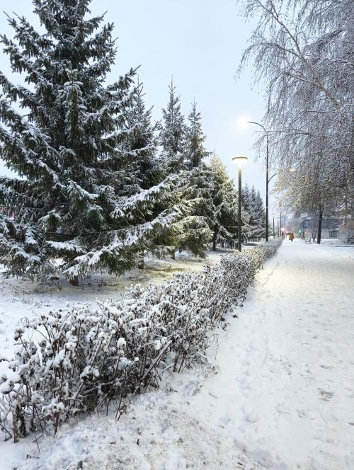 В Нурлате завтра снова обещают мокрый снег, метель
