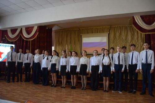 В Нурлатской гимназии завершился школьный этап конкурса “Битва хоров”