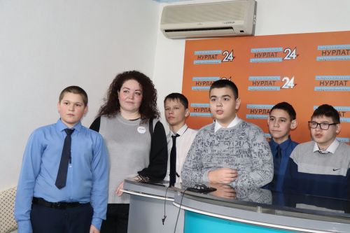 Учащиеся Нурлатской школы-интернат посетили «Нурлат-информ»