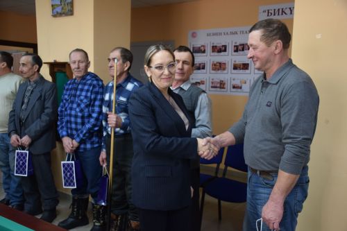 В Степном Озере в преддверии Дня защитника Отечества прошел турнир по бильярду