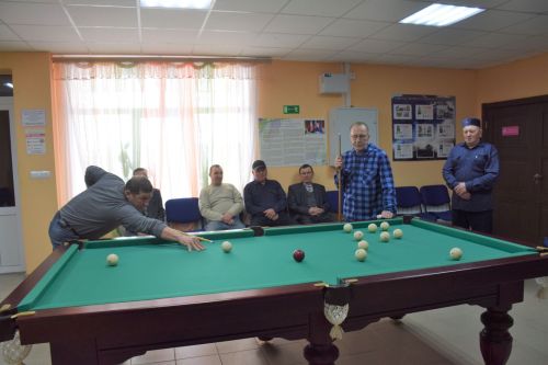 В Степном Озере в преддверии Дня защитника Отечества прошел турнир по бильярду