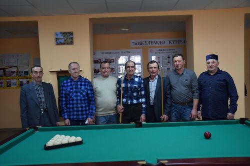 В Степном Озере в преддверии Дня защитника Отечества прошел турнир по бильярду
