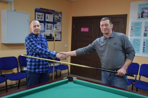 В Степном Озере в преддверии Дня защитника Отечества прошел турнир по бильярду