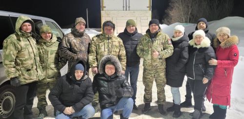Представители нурлатского «Боевого братства» вернулись домой, благополучно доставив гуманитарный груз в зону СВО